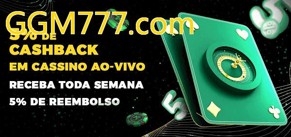 Promoções do cassino ao Vivo GGM777.com